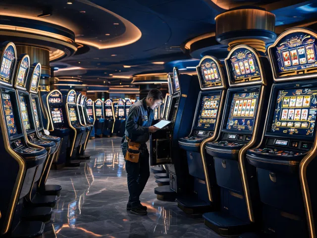 Casino slot bank